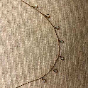 Anthropologie Necklace Opal